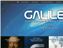Tablet Screenshot of galileoparma.it
